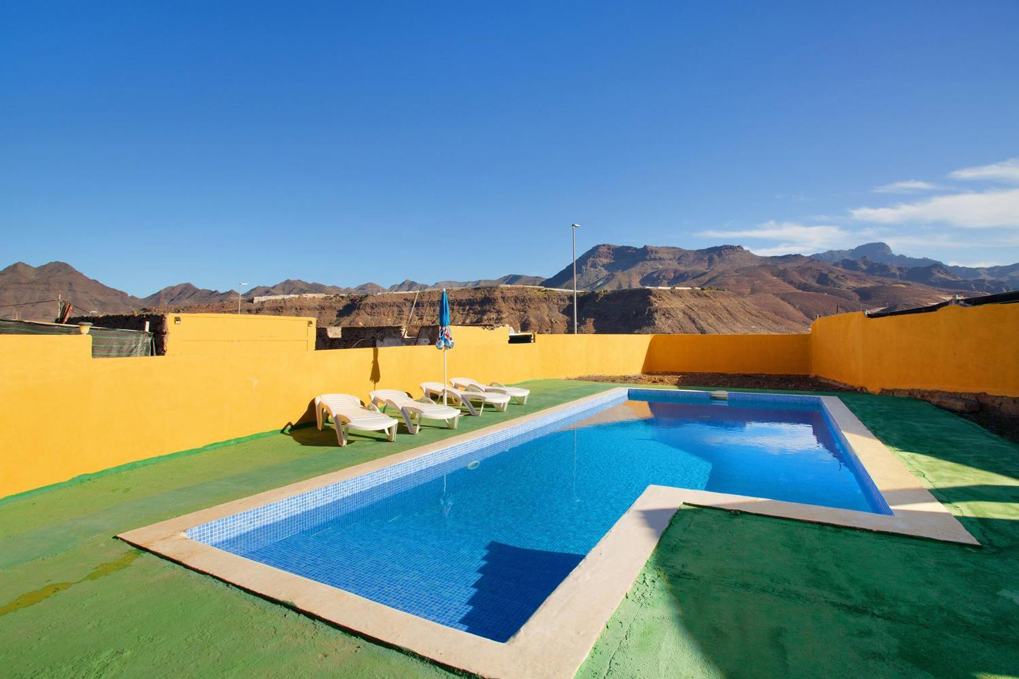 Villa Paraiso Aldeano 1+2 San Nicolas Bagian luar foto